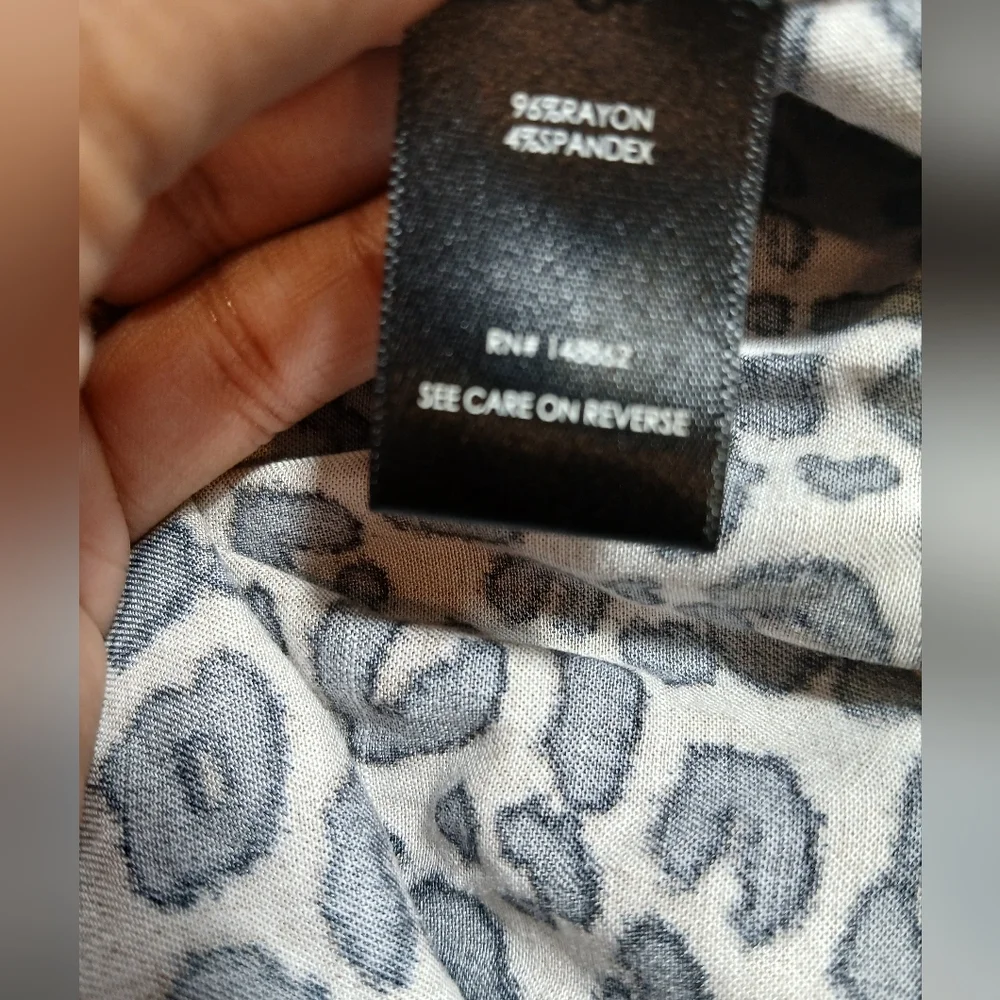 Torrid Leopard Print Midi Dress With Pockets Size 0= Large - Picture 5 of 6